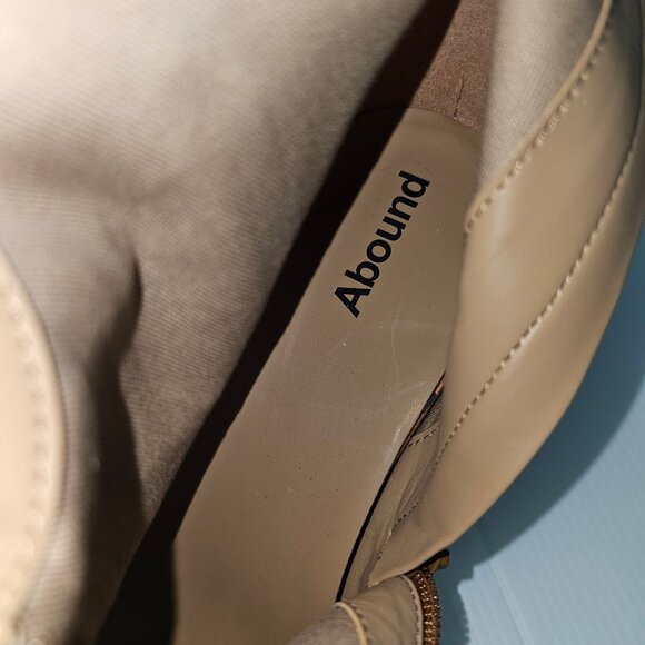 NEW Abound Courtnee Ankle Bootie Womens 11 Tan Western Cowgirl Block Heel - Picture 13 of 16